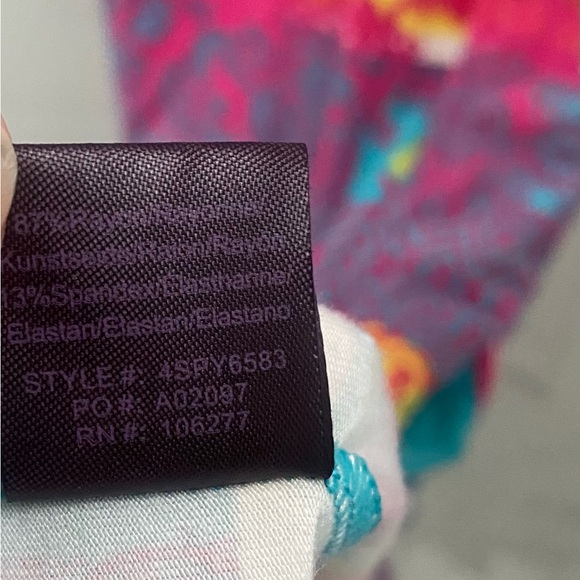 Hale Bob Multicolor Strapless Maxi Dress Sz M - Picture 4 of 4